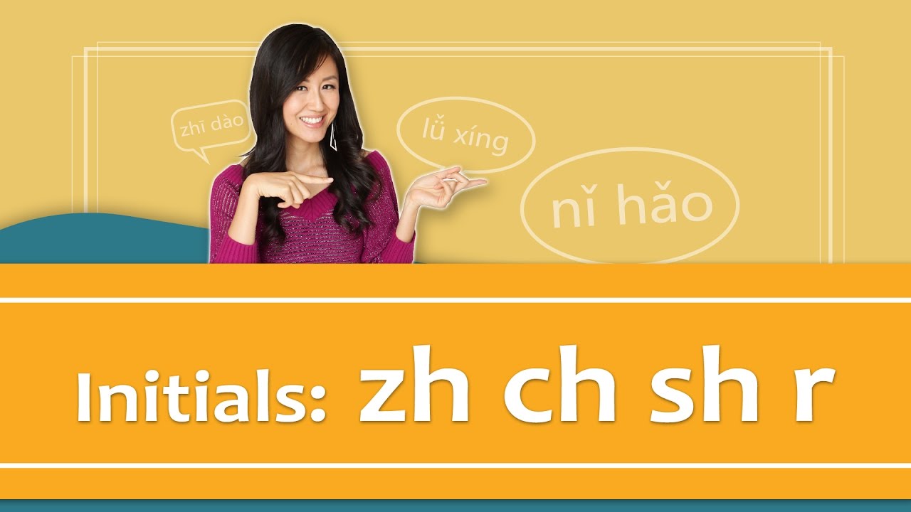 Pinyin Lesson Series #20: Initials - Group 