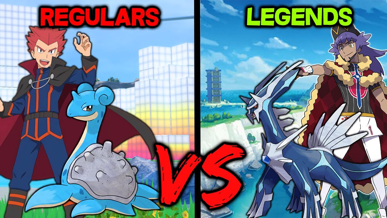 Can my Regular Pokemon Team Beat a team of Legendaries?