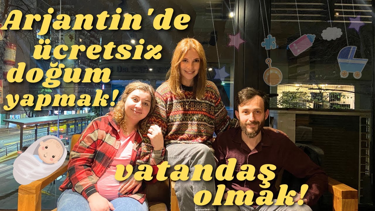 Türkiye'den gelen çiftin Arjantin'deki DOĞUM SÜRECİ! #vlog #arjantin