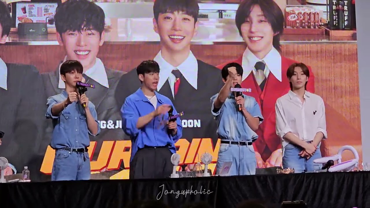 240913 BANG&JUNG&YOO&MOON TAIPEI FAN SIGN EVENTQA & 抽獎 & 擊掌前 #BAP