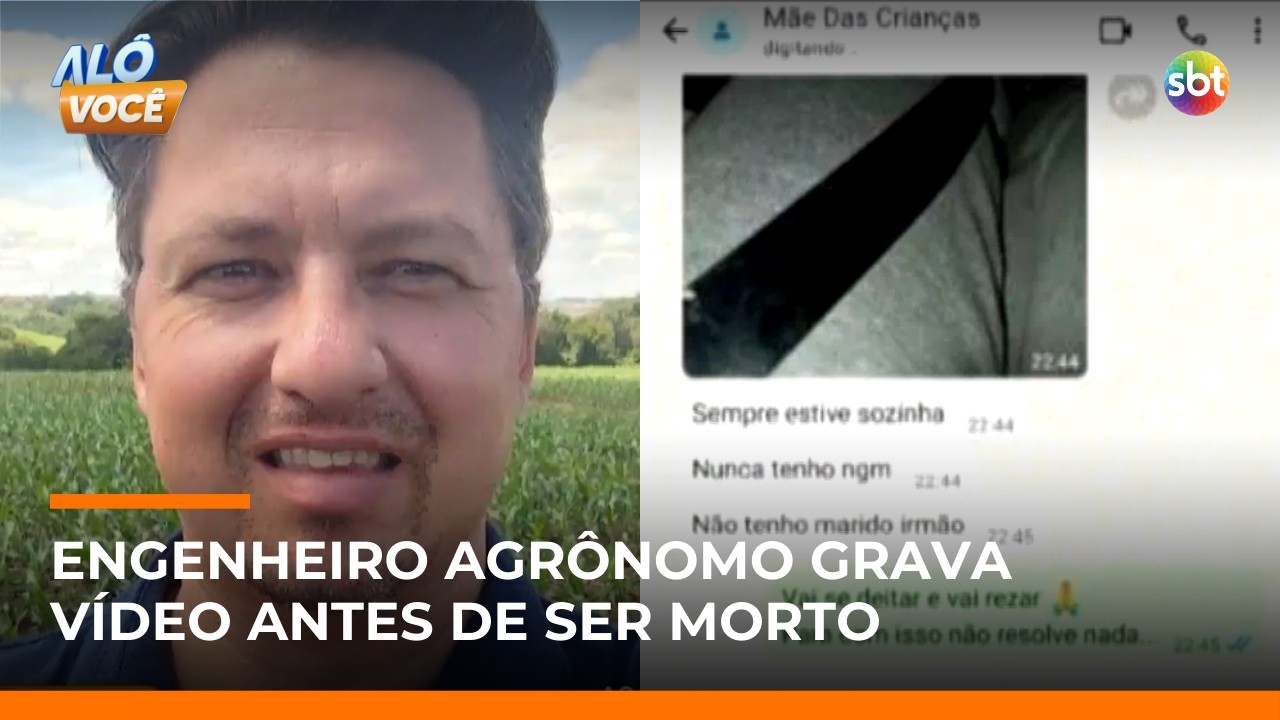 Reviravolta: novo vídeo e mensagens mudam investigação sobre morte de engenheiro agrônomo | #AloVoce