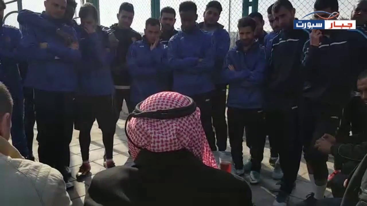 شاهد حديث الشيخ سلطان العدوان رئيس النادي الفيصلي للاعبي الفريق ظهر اليوم