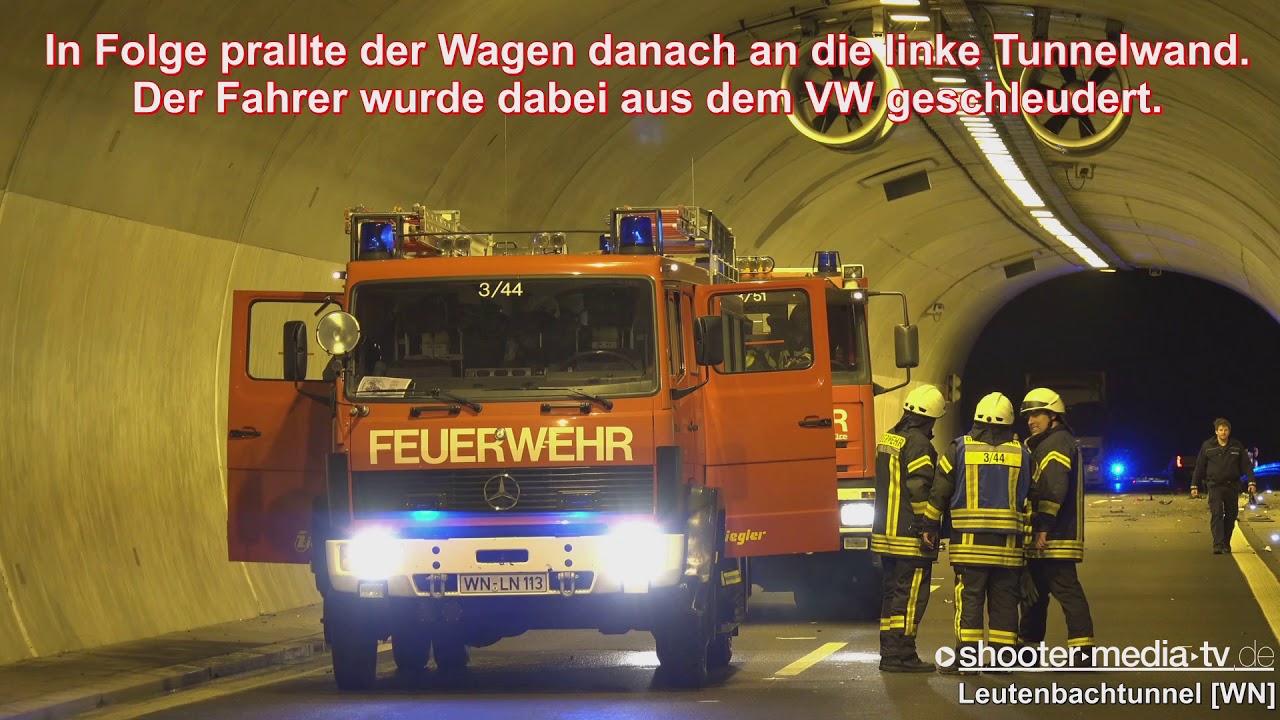 [Nicht angeschnallt gewesen ?] FAHRER aus PKW geschleudert - (Kurzbericht)