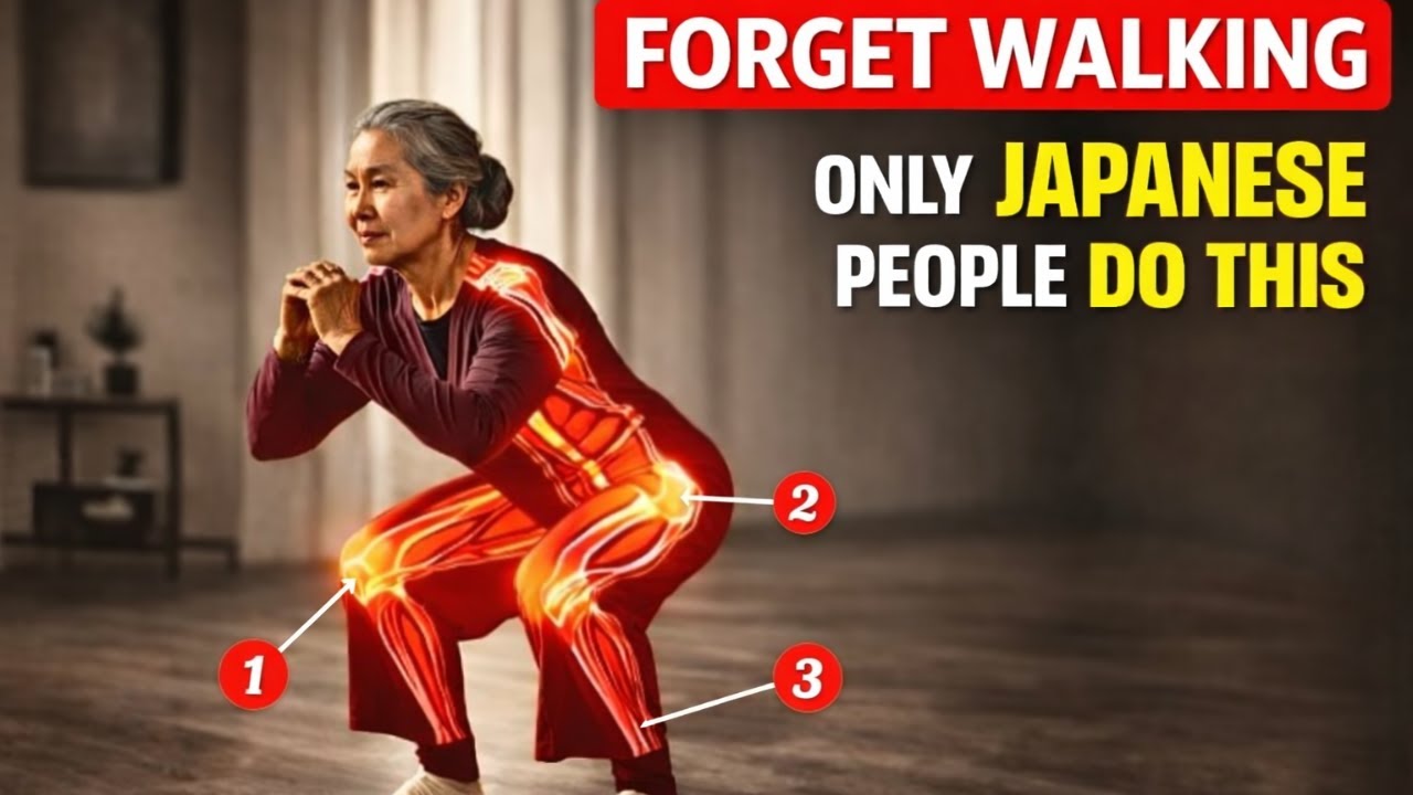 7 Exercises the Japanese do to Double Their Leg Strength After 60