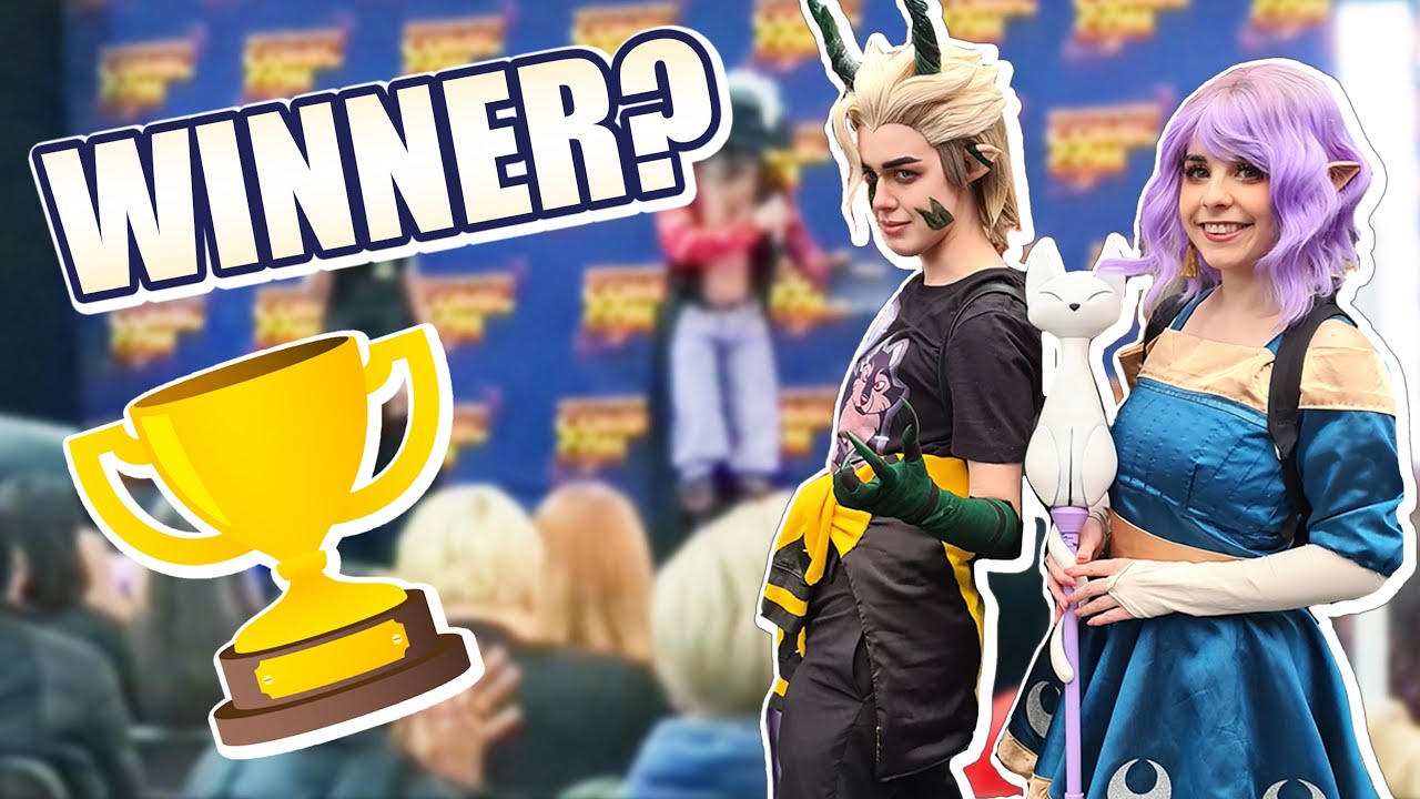 We accidentally won a cosplay contest.