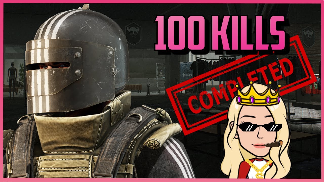 Queenjilicious vs Killa [100 kills][Escape from Tarkov] The Stylish one - Quest completed