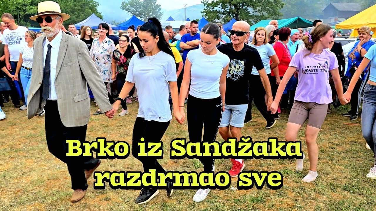 Brko iz Sandžaka razdrmao sve 💥 - Teferič Klokoti Bilalovac 29.08.2025. - 🎹 Bajraktar Bend.