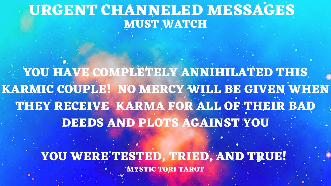🚨🔮 MUST SEE~YOU HAVE ANNIHILATED THIS KARMIC COUPLE AND BROKE A HEX OFF YOUR ENTIRE BLOODLINE.👑