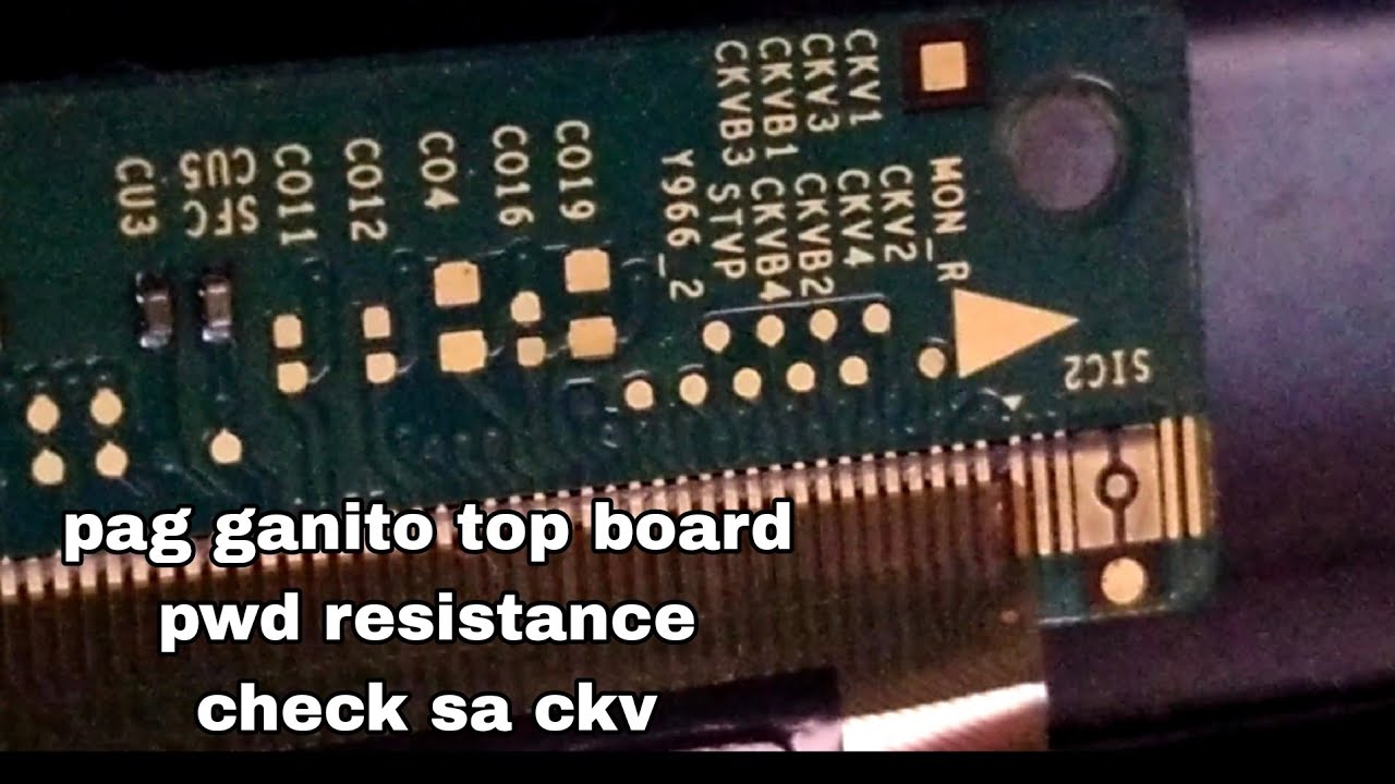 devant 49 led tv good backlight no picture