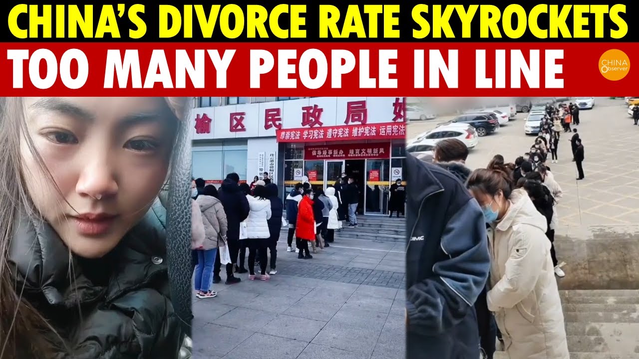 Divorce Rates Skyrockets After China’s New Year, With Too Many People in Line and No One Marrying