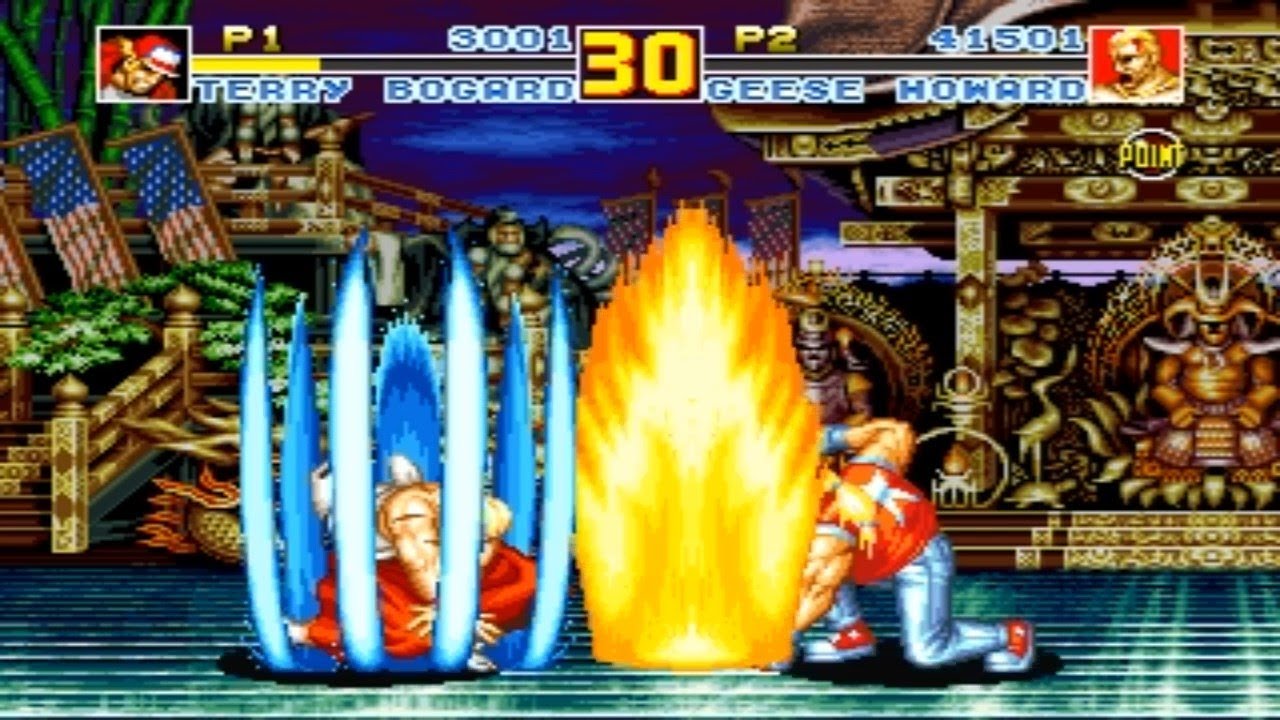 [TAS] Terry VS Geese (Fatal Fury Special)