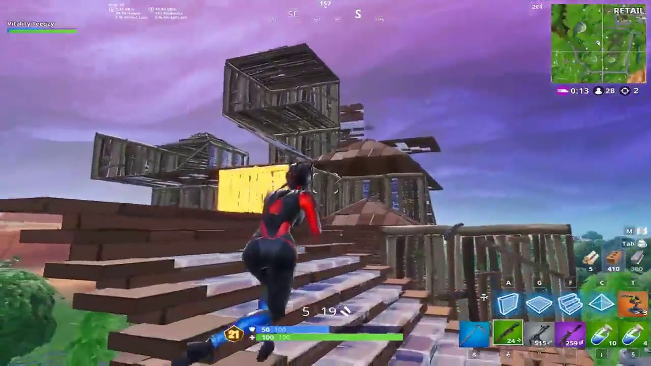 JE  FIGHT TEEKZY EN TOURNOI !