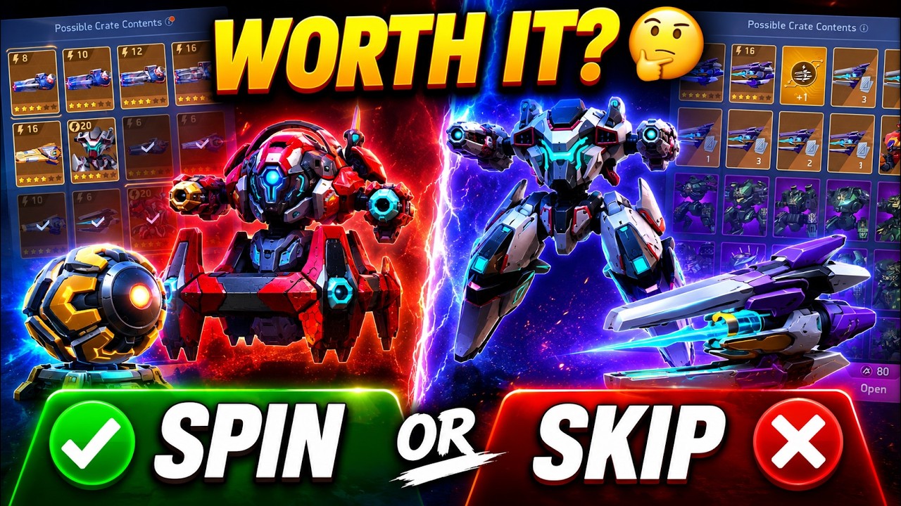 New Continuum Crate Rush + Redox, Outlaw & Versa 🔥 Worth Spinning? | Mech Arena