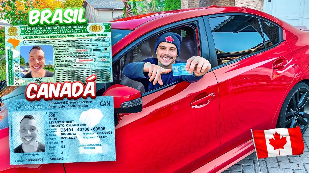 TIRANDO CARTEIRA DE MOTORISTA MAIS RÁPIDO NO CANADÁ!!