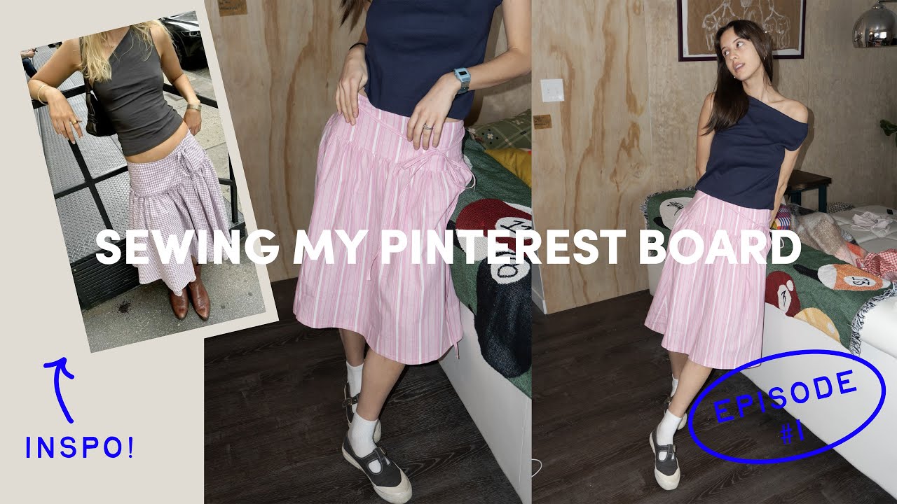 SEWING MY DREAM PINTEREST WARDROBE ONE YT VIDEO AT A TIME!!