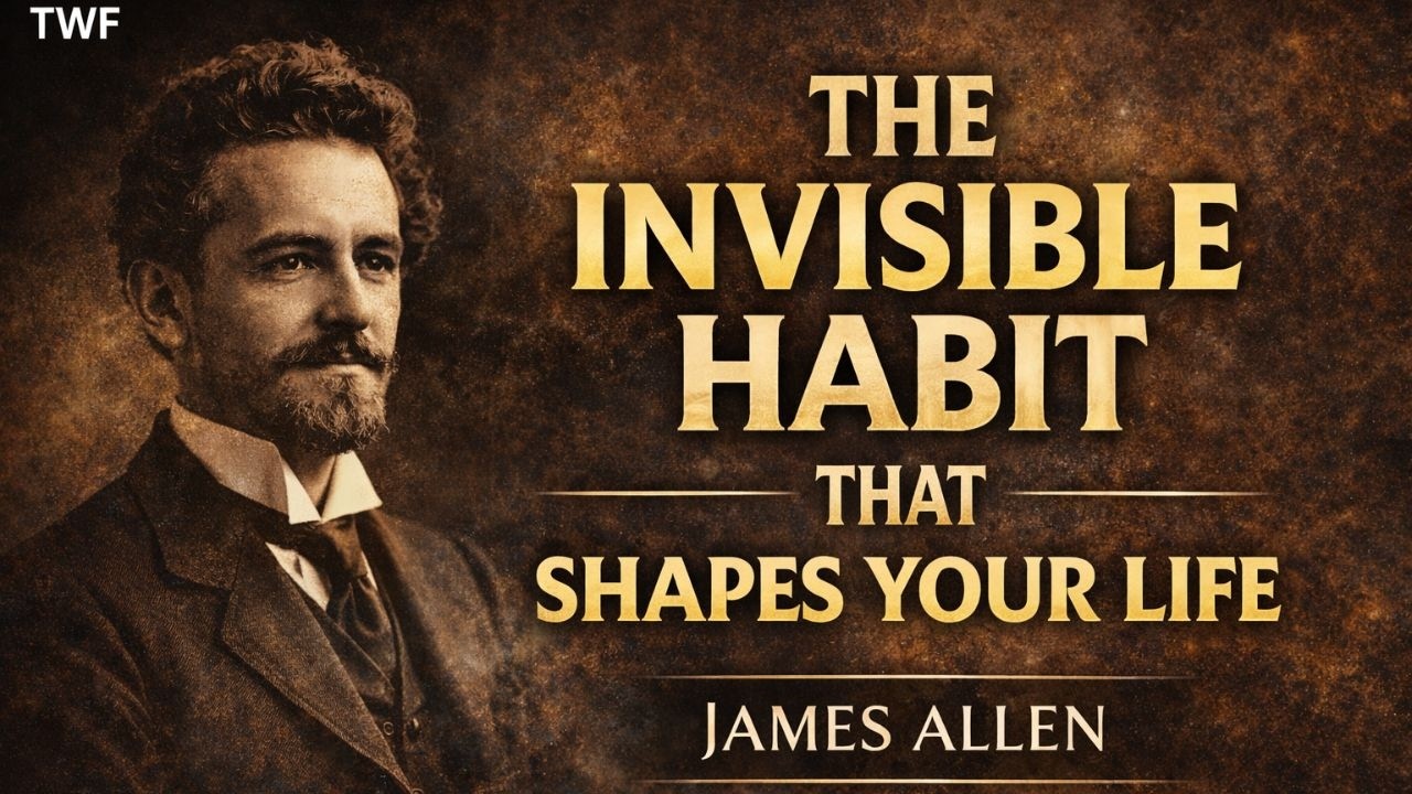 The Invisible Habit That Shapes Your Life | James Allen - The Wisdom Frequency