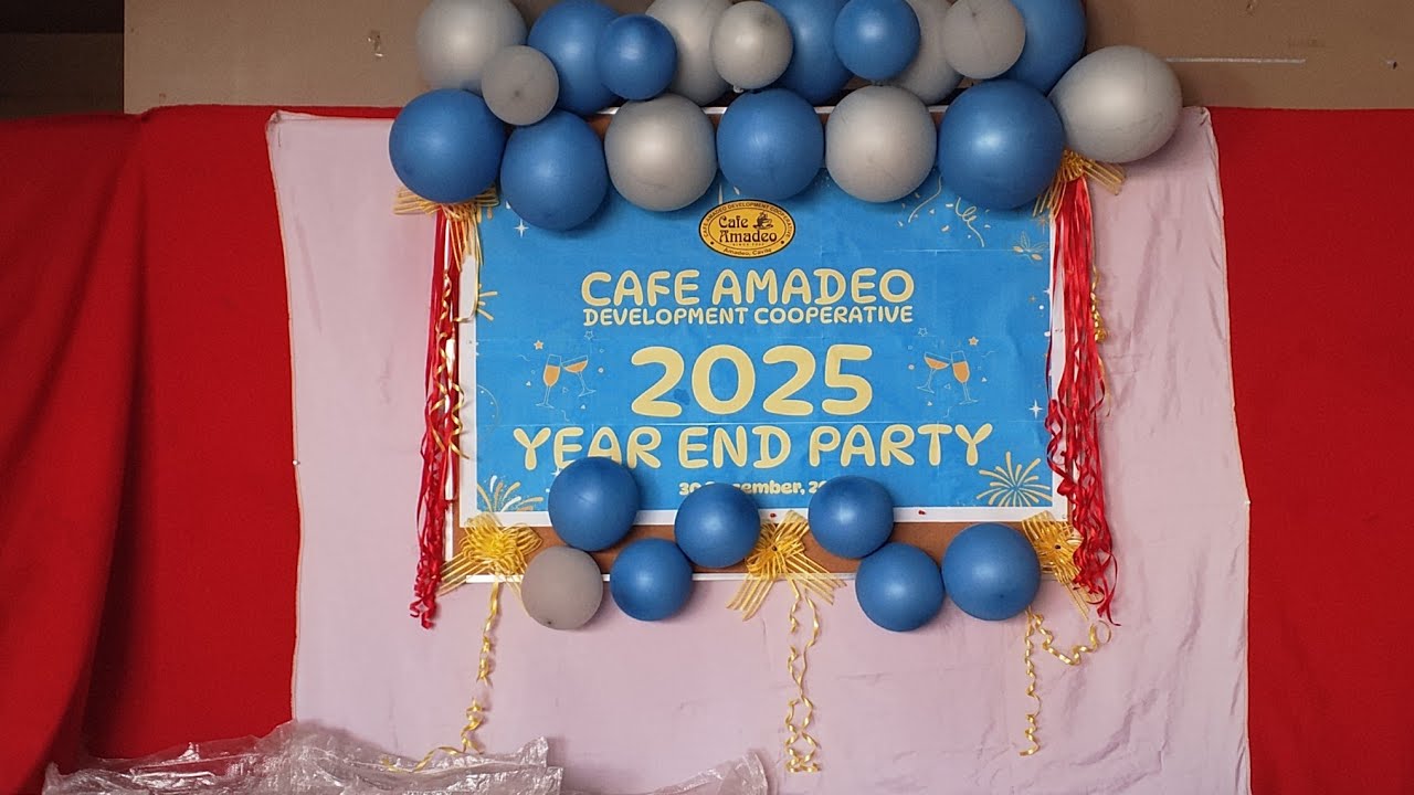 YEAR END PARTY NG CAFE AMADEO PLUS PARLOR GAMES 2025