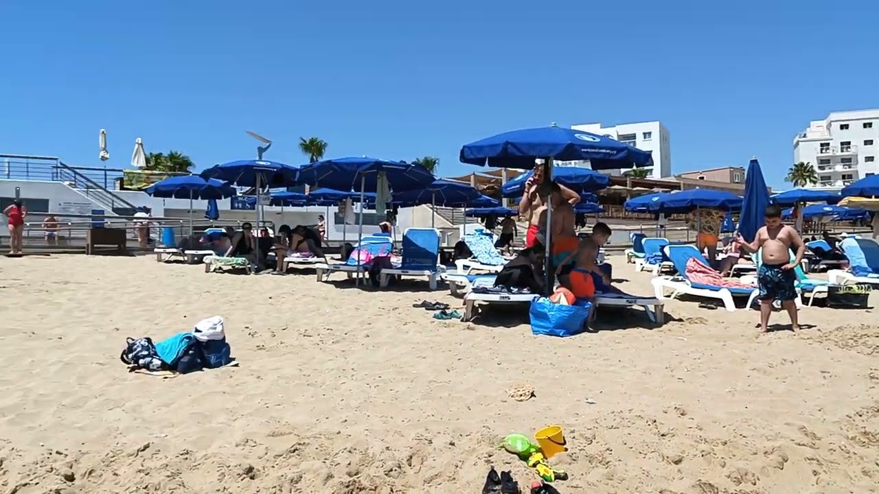 пляжи Кипра Sunrise beach ⛱️# сан рейс бич#