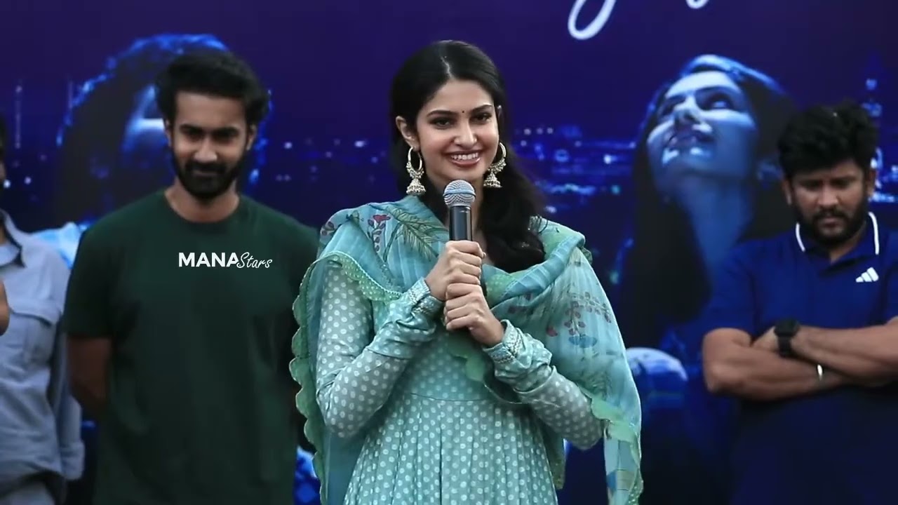Manasa Varanasi Speech @  Couple Friendly Blockbuster Love Story of the Season