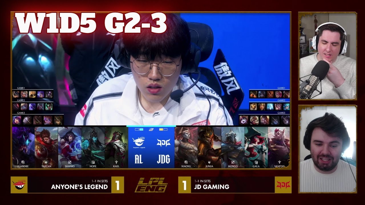 JDG vs AL - Game 3 | Week 1 Day 5 LPL Winter 2026 Split 1 | Anyone's Legend vs JD Gaming G3 full