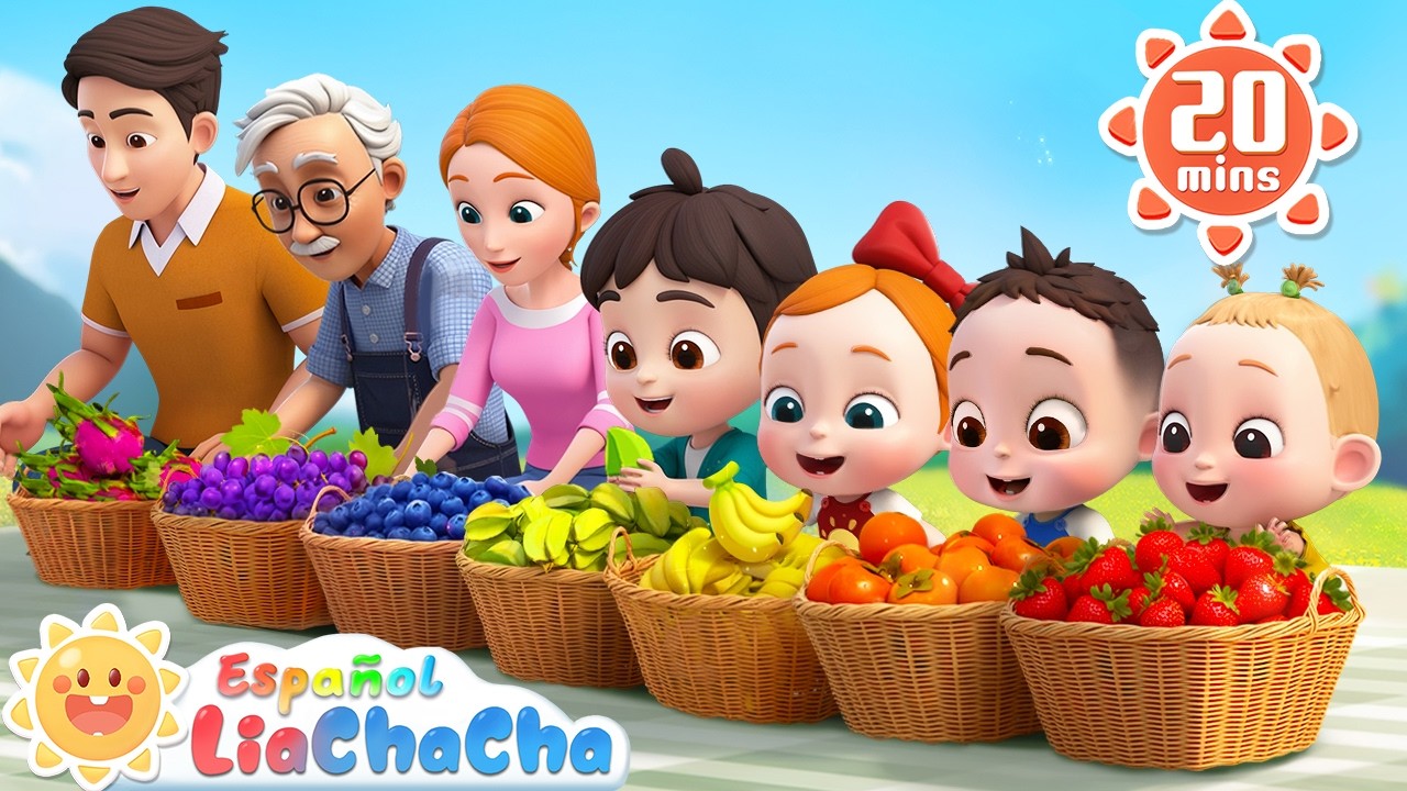 Canción de Compartir Frutas | Compartir es Cuidar | LiaChaCha en Español - Canciones Infantiles