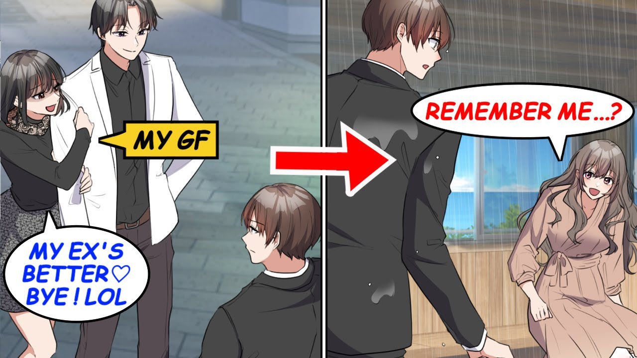 My gf cheated with her ex and dumped me. Then a beautiful classmate appeared in the rain...! [Manga]
