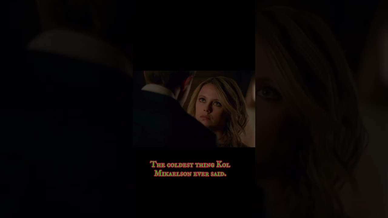 The cruelest thing Kol Mikaelson ever said.