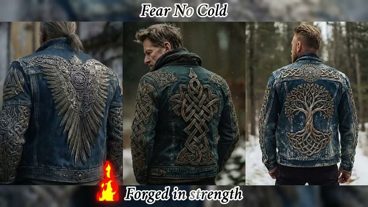 ⚔️ New Viking Men&rsquo;s Collection &mdash; Denim & Patchwork 🔥