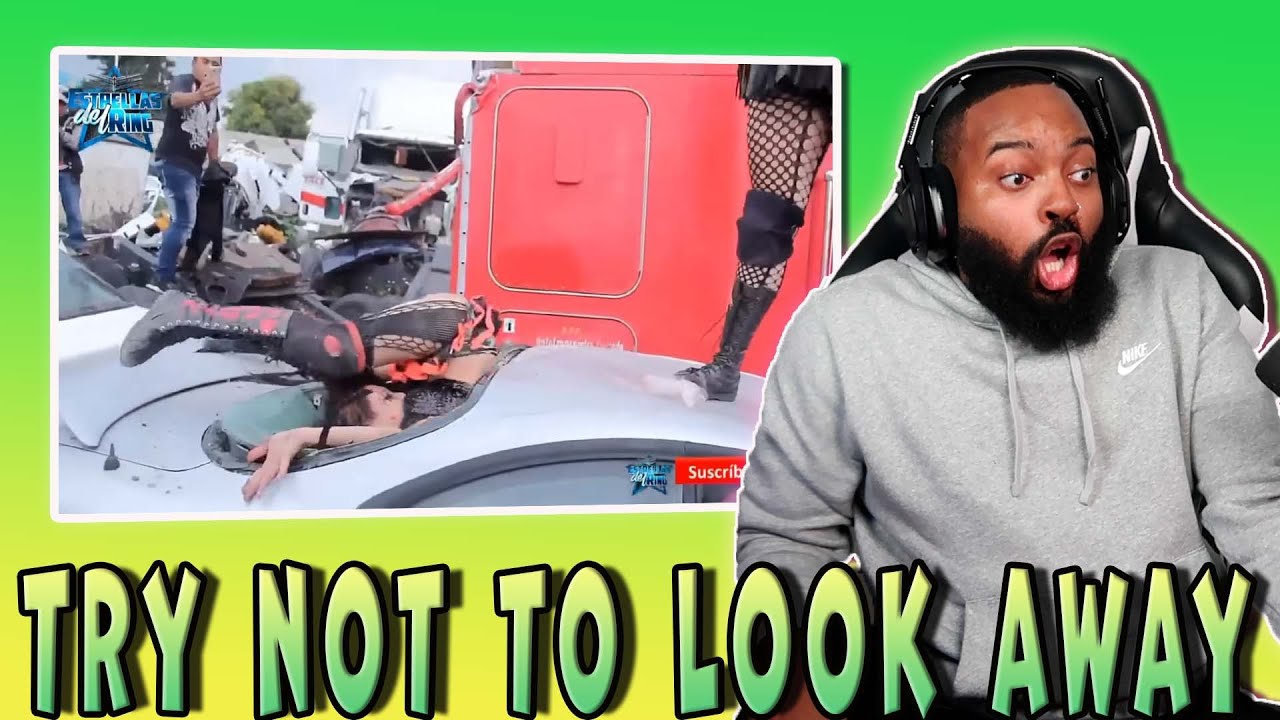 Pro Wrestling (Try Not To Wince or Look Away Challenge) 4 (Reaction)