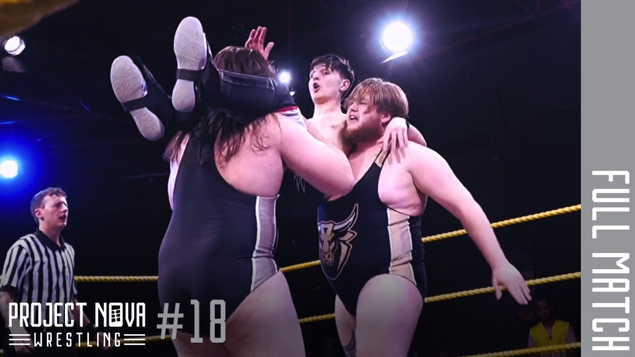 FULL MATCH — Gulyás Bros. vs. Mike Solaris & Nedim Ademi | Tag Team Tournament (NOVA 18)