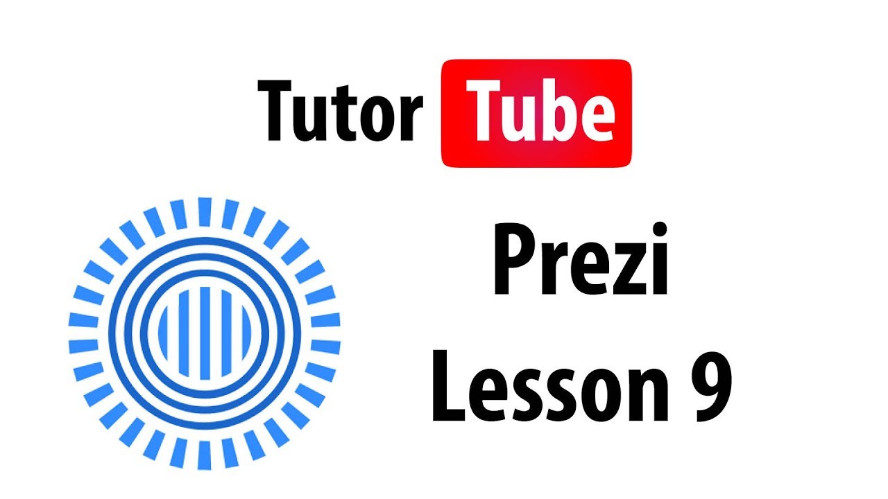 Prezi Tutorial - Lesson 9 - Working with YouTube Videos