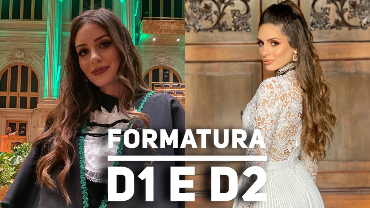 MINHA FORMATURA D1 e D2 | Camila Karam