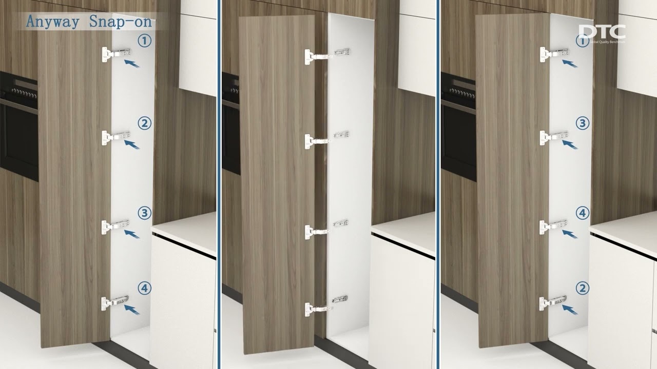 How to Install a DTC C81 Series Hinge