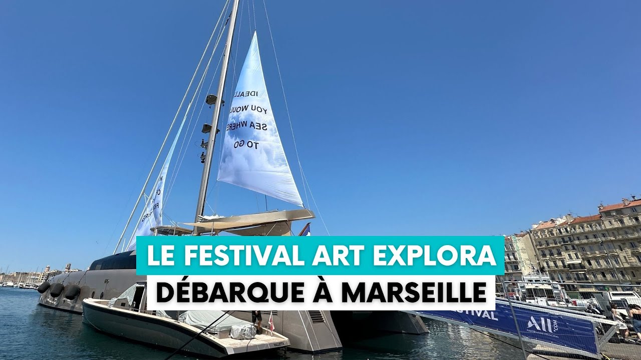 Le festival Art Explora débarque à Marseille avec son bateau-musée