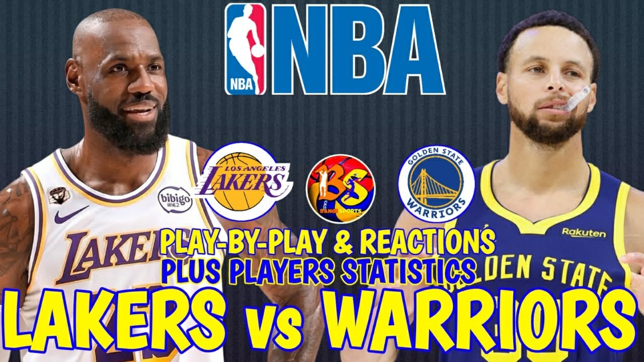 LA LAKERS vs GOLDEN STATE I NBA SEASON 2025-26 I PLAY-BY-PLAY REACTIONS & PLAYERS STATISTICS