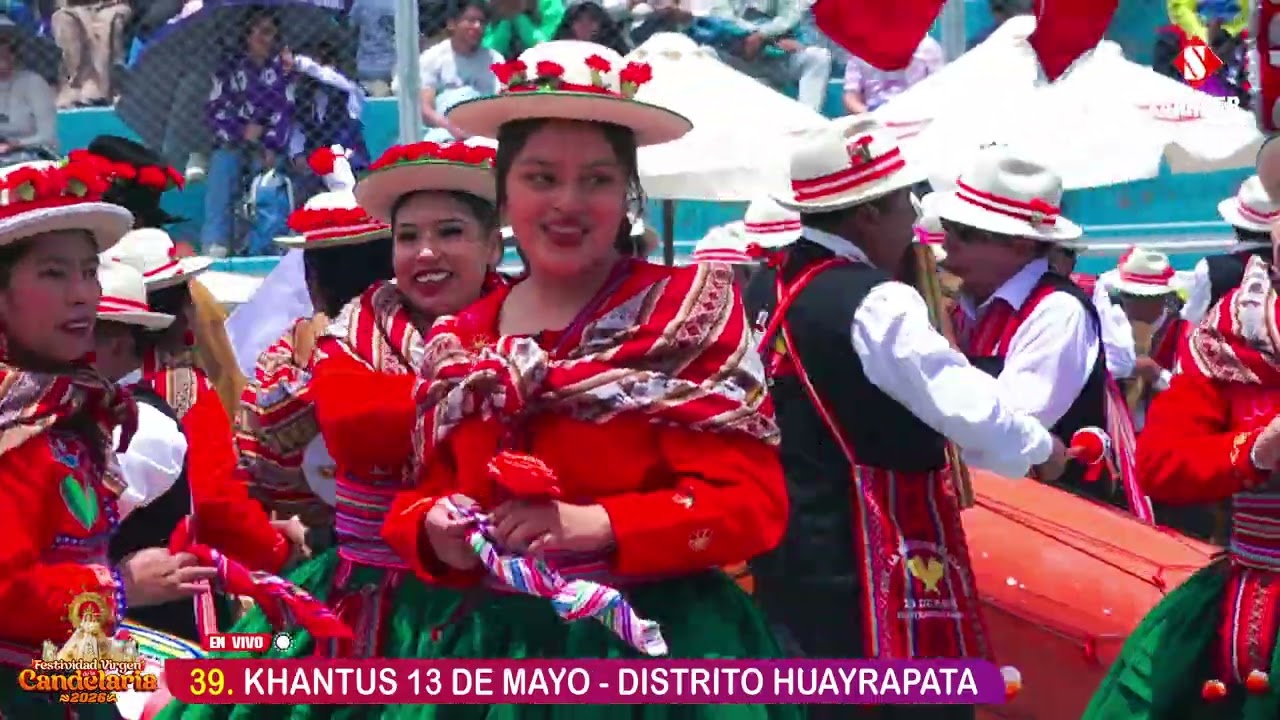 KHANTUS 13 DE MAYO DISTRITO HUAYRAPATA - CANDELARIA 2026