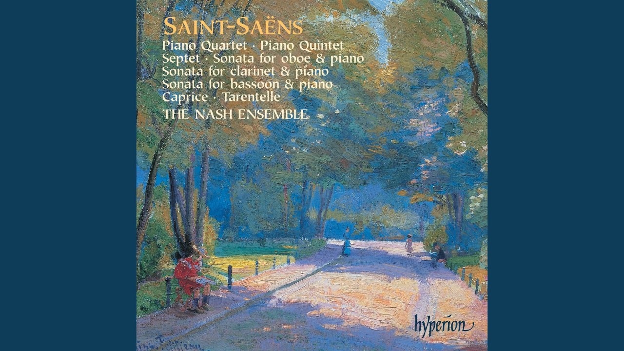 Saint-Saëns: Septet in E-Flat Major, Op. 65: III. Intermède. Andante
