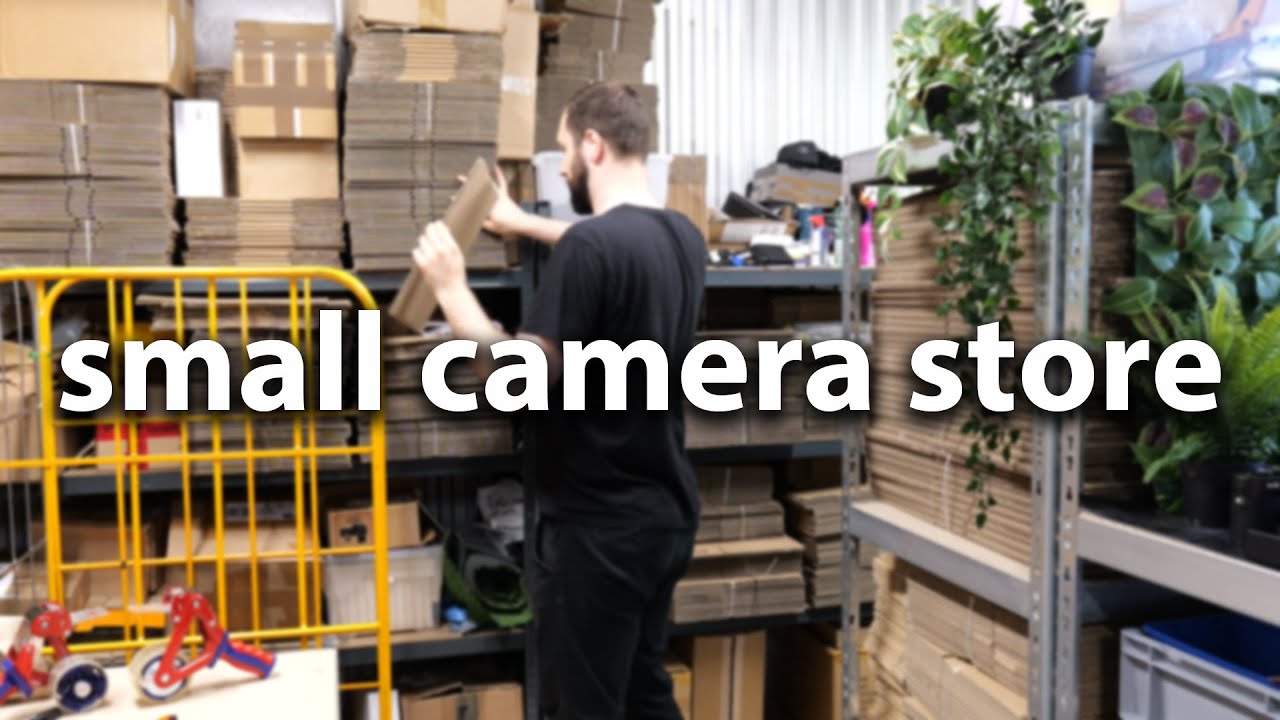 A Day in the Life of a Small Camera Store Owner (Silent Vlog)