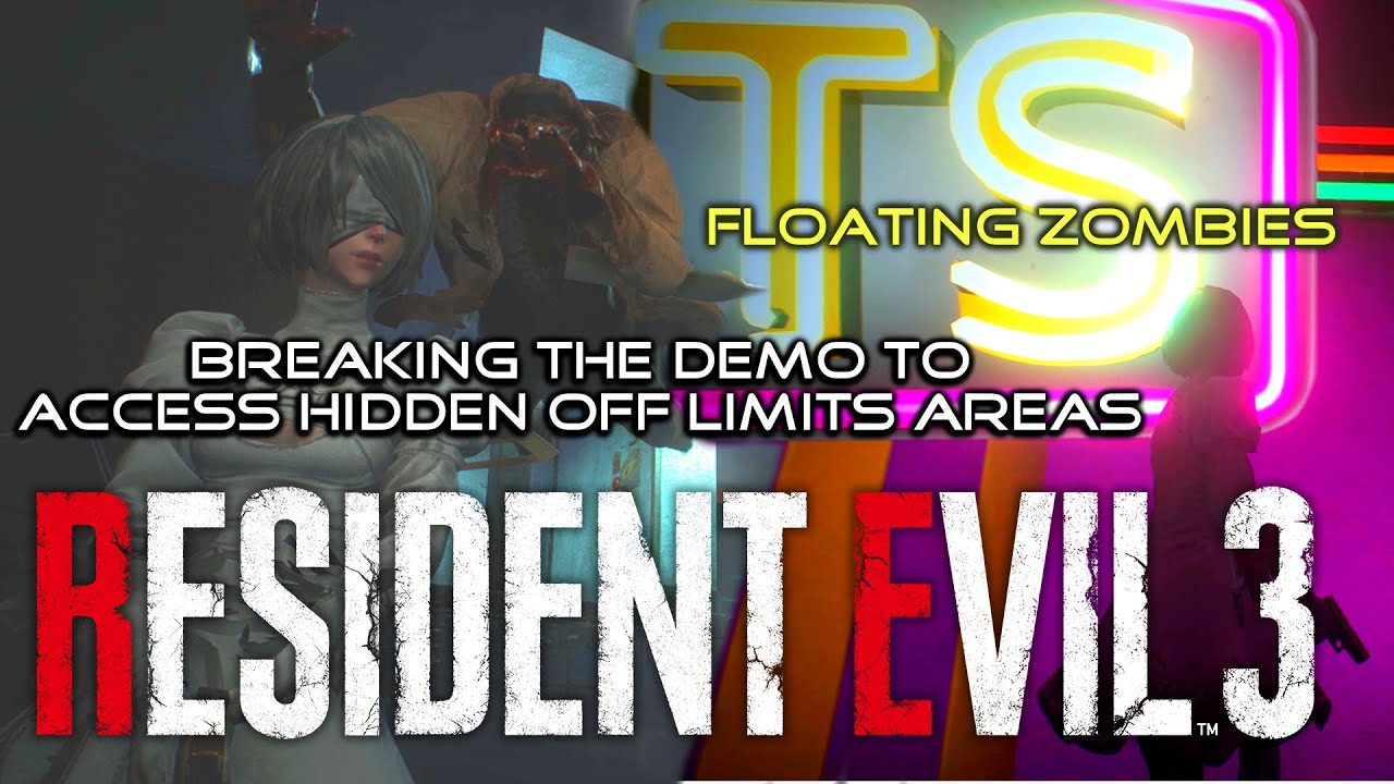 Accessing Hidden Off Limits Areas - Breaking The Resident Evil 3 2020 Remake Demo - Don't Try This!