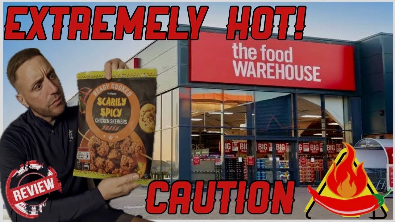 'Fiery Challenge; Trying Insanely Spicy Chicken Skewers!'
