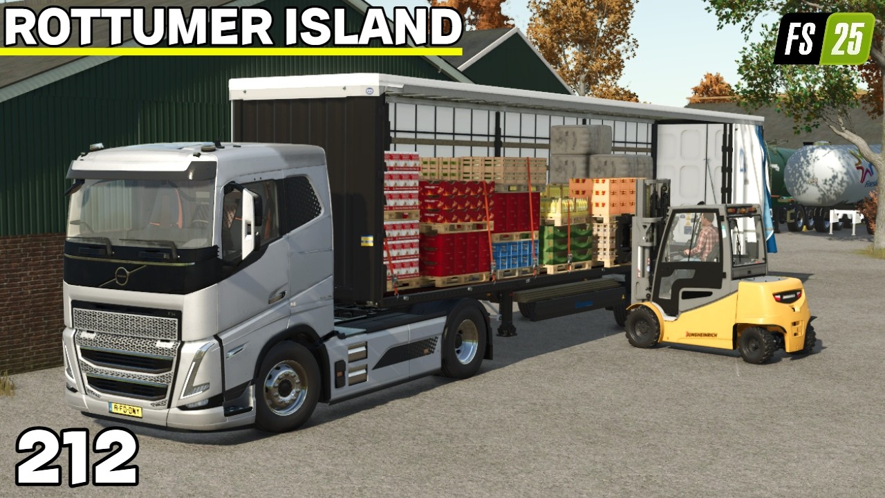 Een Nieuwe Trailer Om Spullen Mee Te Verkopen | Rottumer Island #212 | FS25