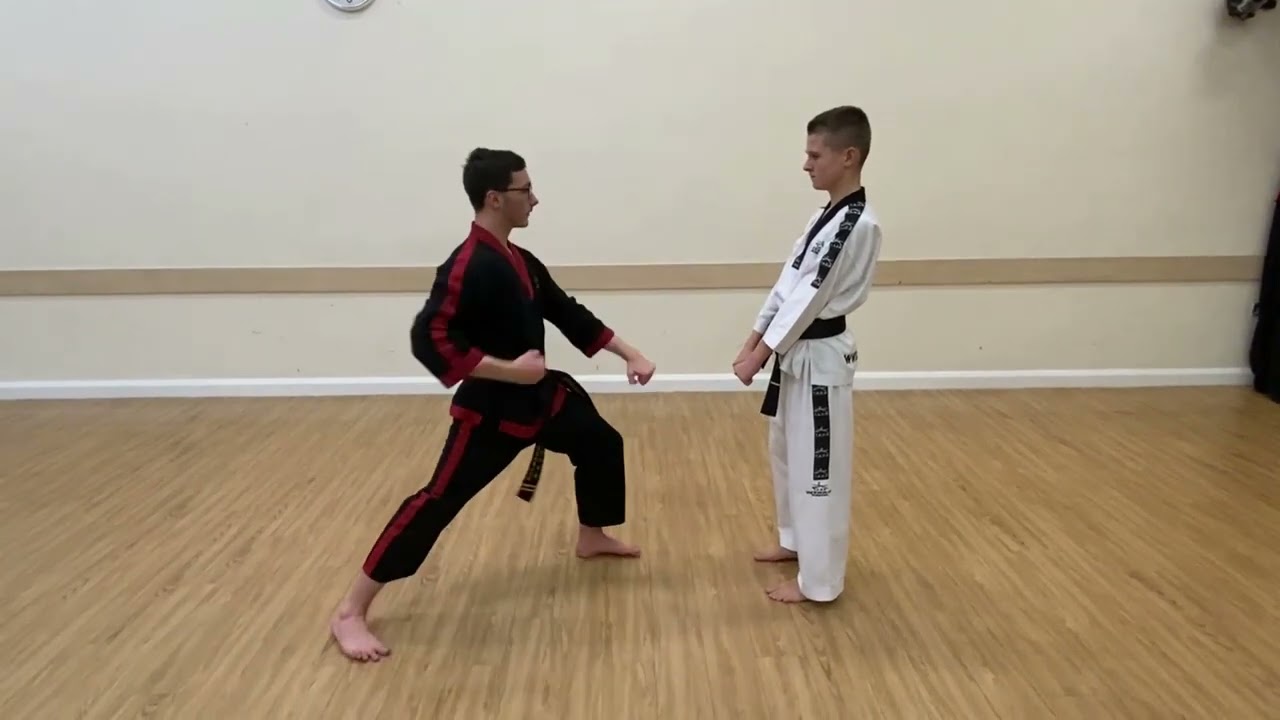3 Step Sparring 8 to 10 (6th KUP)