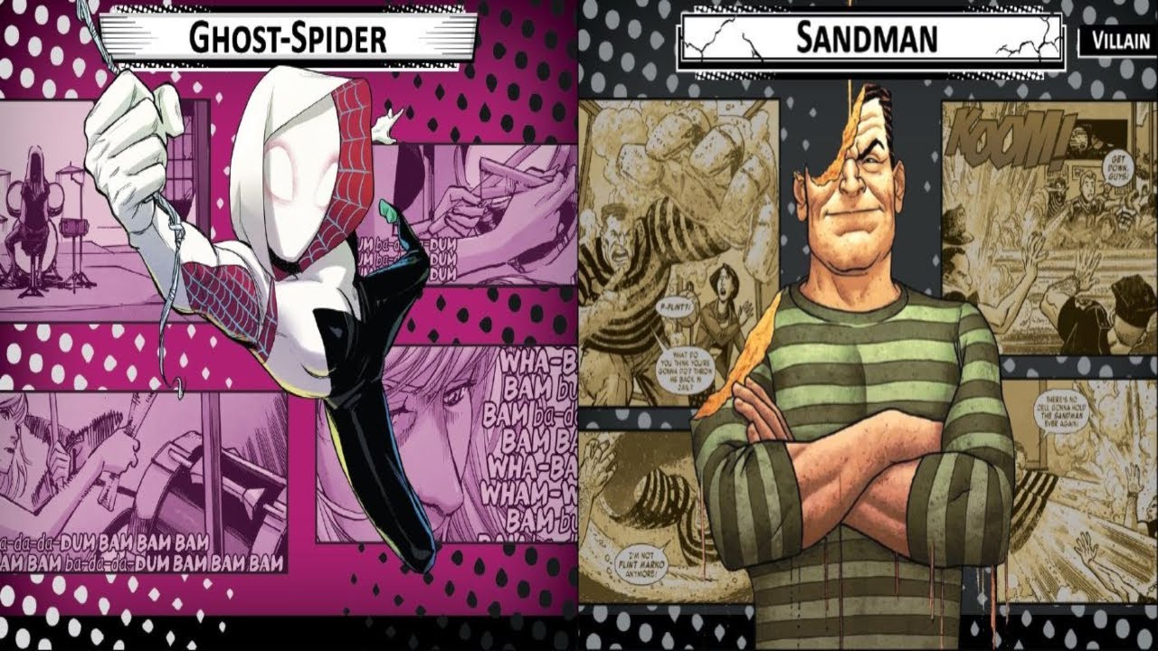 CAMPAÑA | 1. EL HOMBRE DE ARENA VS GHOST-SPIDER