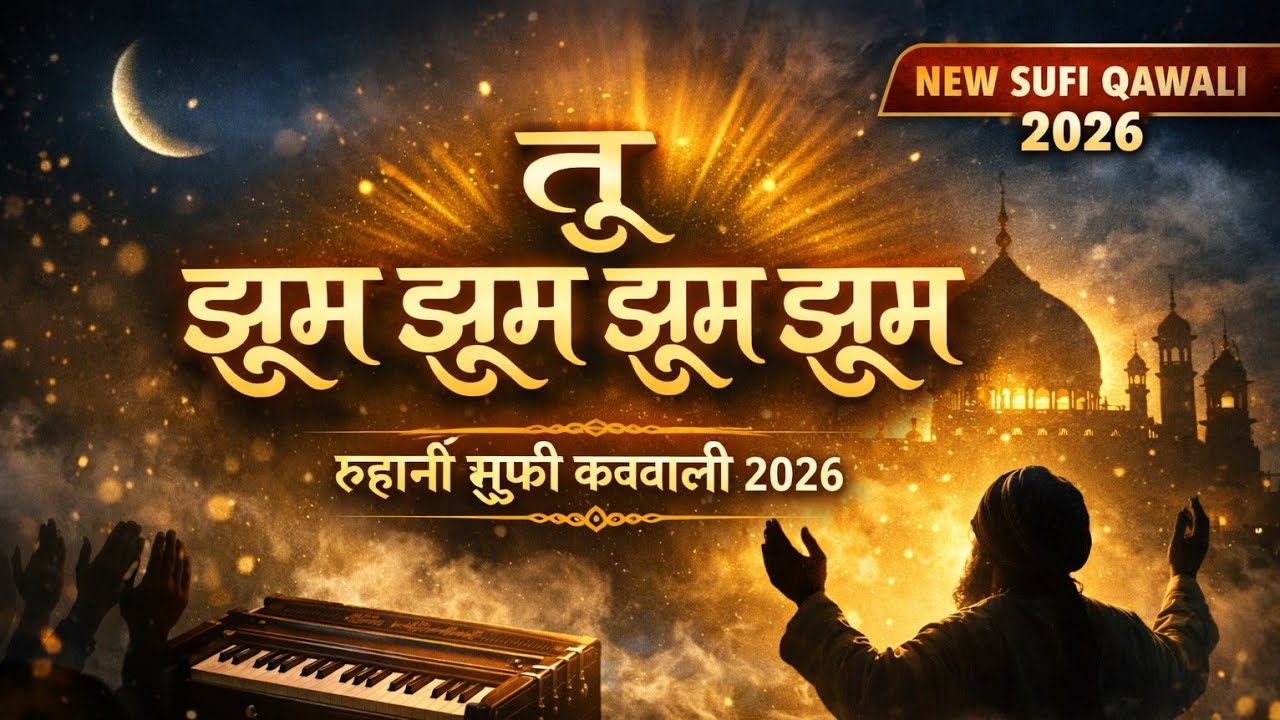 तू झूम झूम झूम झूम | New Sufi Qawwali 2026 | Heart Touching Qawwali | Mumtaz Ansari