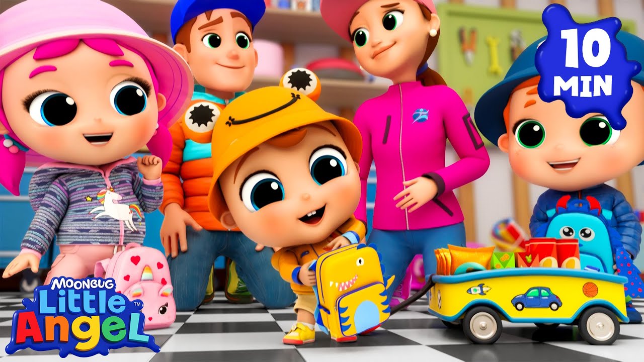 🌍🔍 Let's Explore and Learn Colors! | Adventure Song for Kids | Little Angel Nursery Rhymes