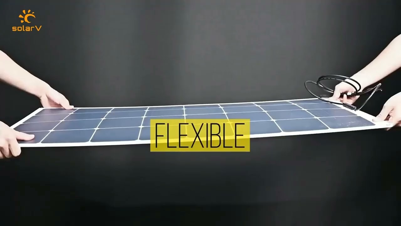 enjoysolar Flexible Solarmodule new arrival with patent polymer composite material IP 68 water proof