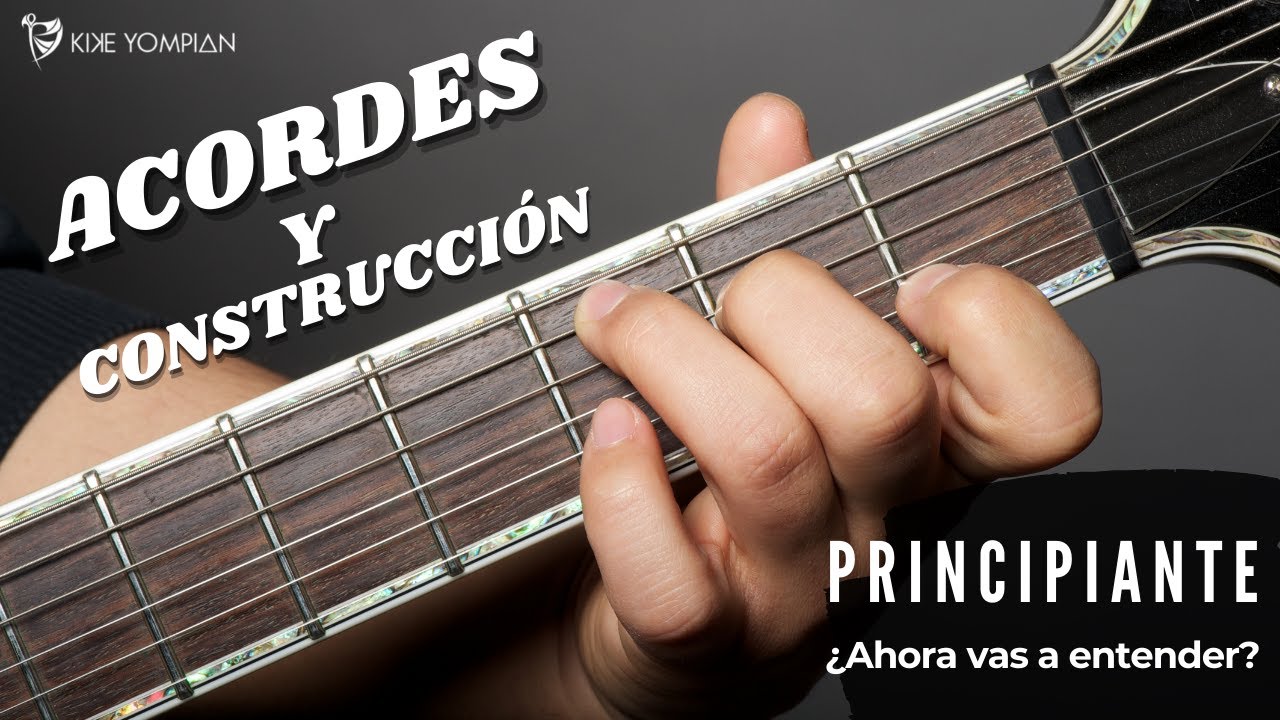 Construcción de acordes, las triadas e intervalos (PRINCIPIANTES)