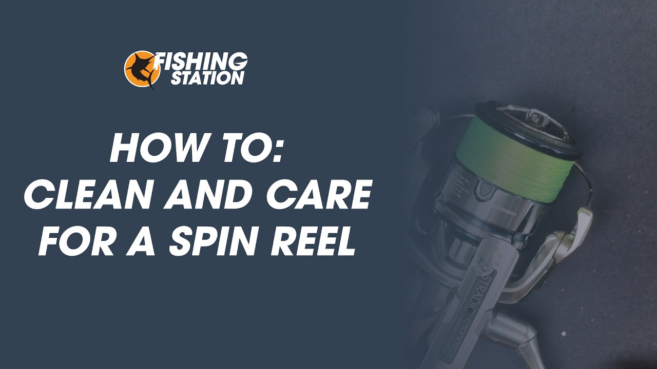 How To: Clean and Care for your spin reel