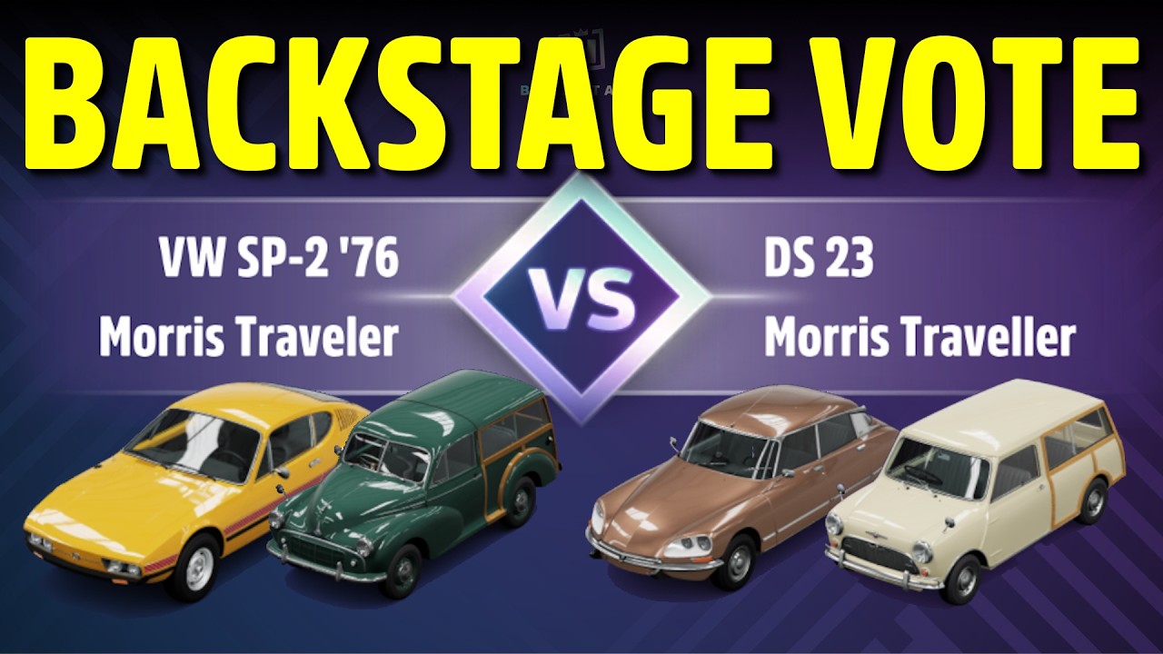 Обзор голосования в Forza Horizon 5 Backstage, серия 57, неделя 2, осень.