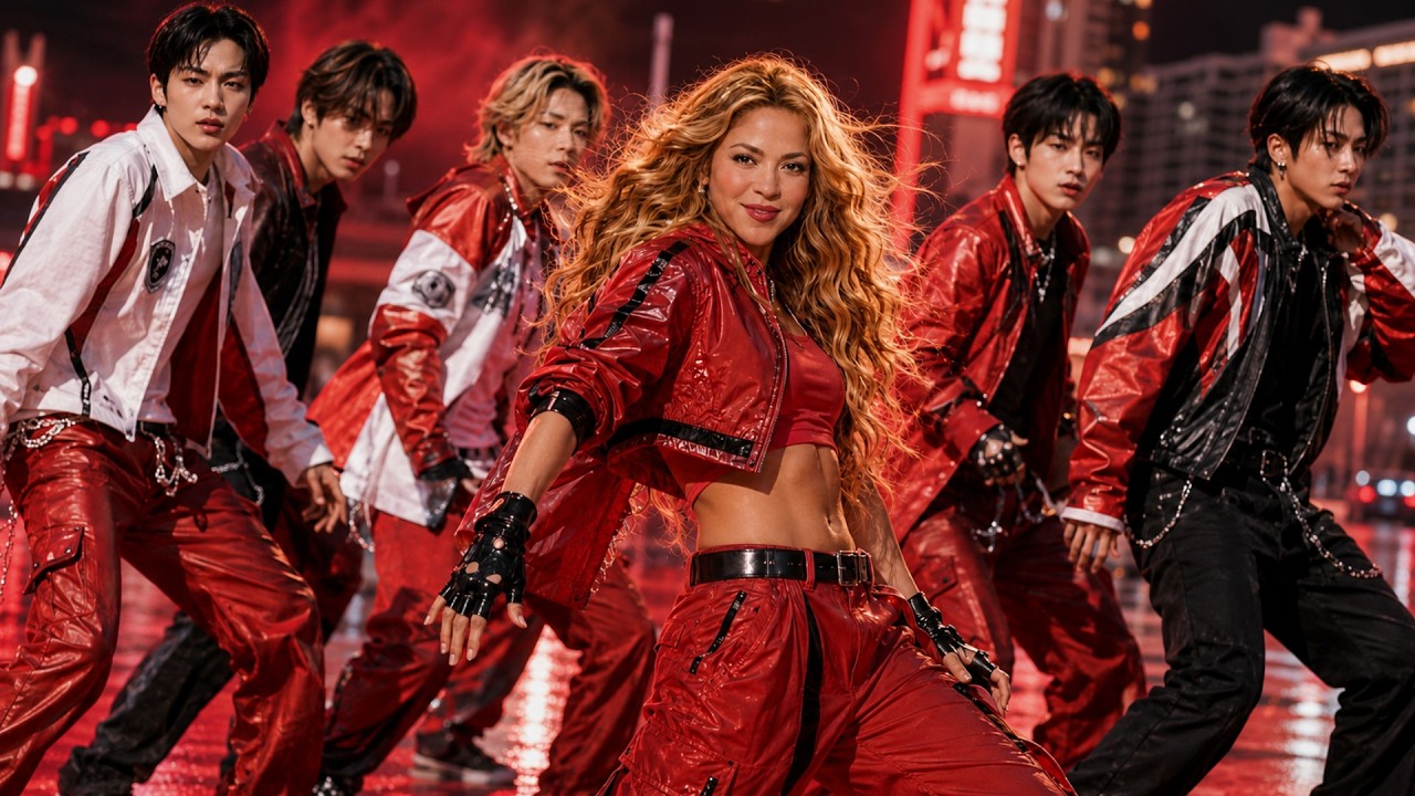 SHAKIRA ft. BTS | FIFA World Cup 2026&trade; Final Halftime Show | Full Performance